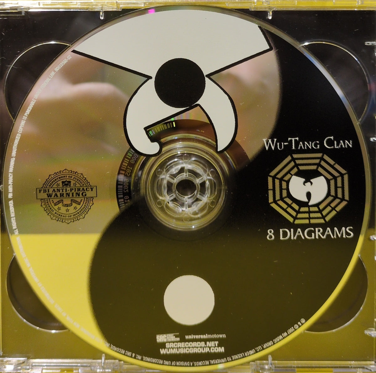 Wu-Tang Clan - 8 Diagrams - 2007 - B0010377-02 Used - EX - CDs - Bonus DVD