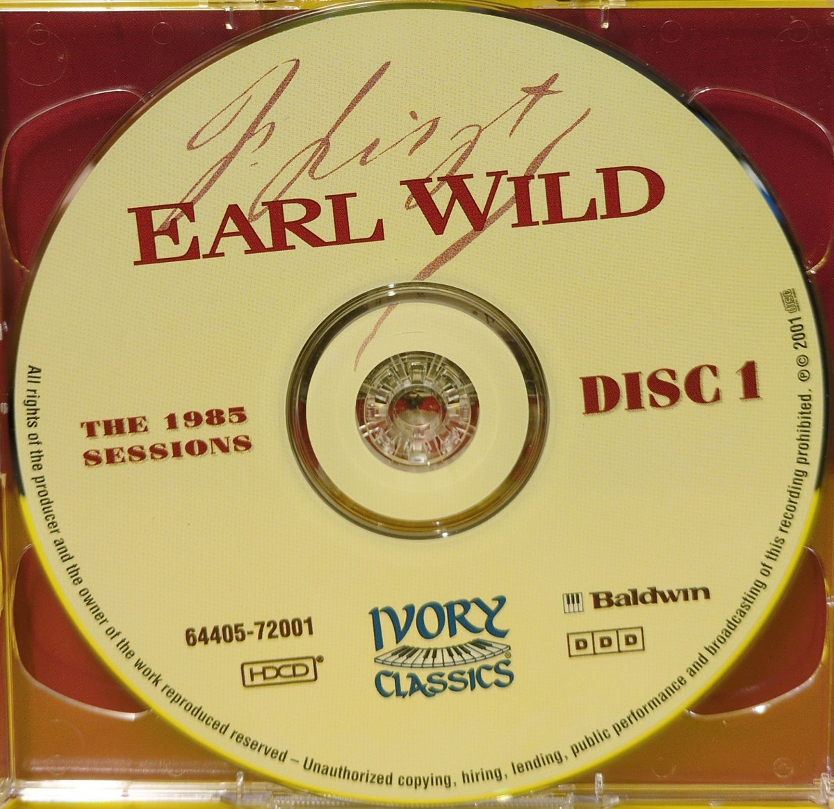 Earl Wild : Liszt - (The 1985 Sessions) - 2001 - 72001 Used - EX - 2xCD