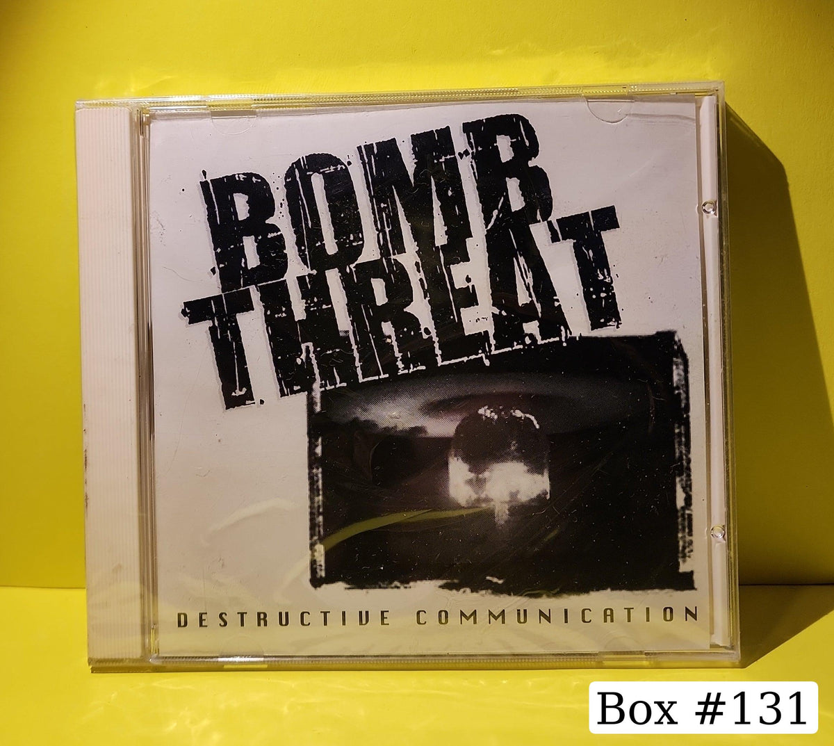 Bombthreat  - Destructive Communication - 1998 - PBR1872 New - Sealed - CDs