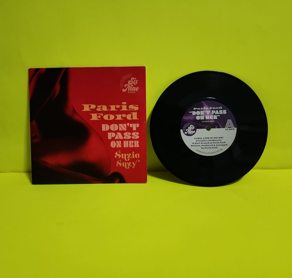 Paris Ford  - 7" Don't Pass On Her / Suzie Suzy - 2017 - NP#7 New - NM - Vinyl