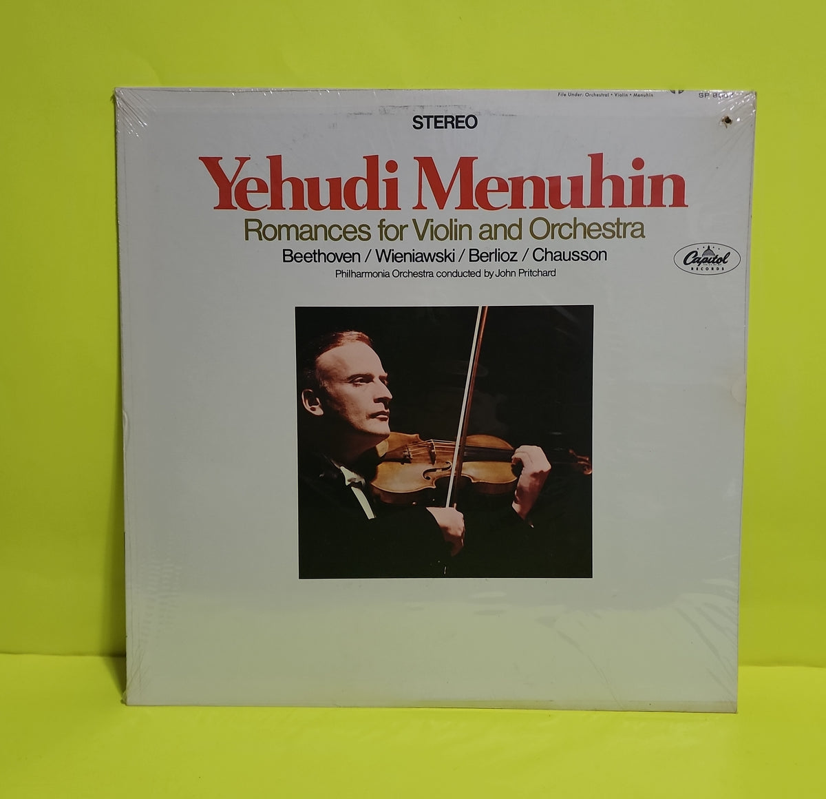 Yehudi Menuhin - Romance For Violin And Orchestra  - 1965 - SP 8667 New - Sealed - Vinyl