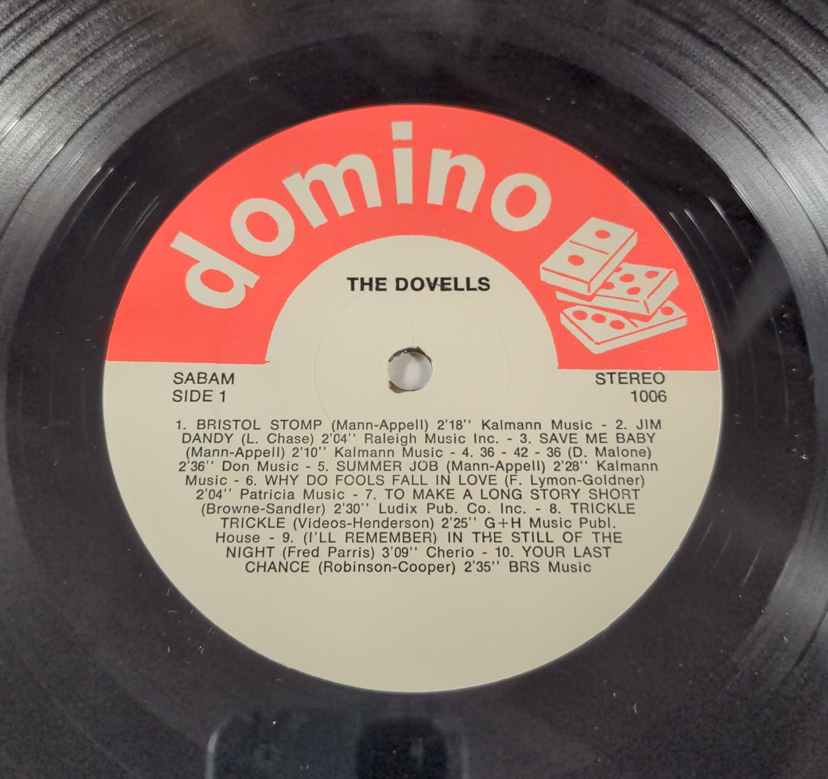 The Dovells - The Dovells - 1989 - 1006 Used - NM - Vinyl