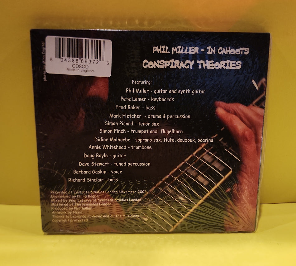 Phil Miller - Conspiracy Theories  - 2004 - CD8CD New - Sealed - CDs