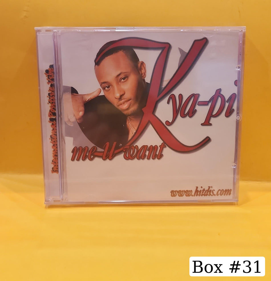 Kya-Pi - Me U Want - 2002 - 0821-2 New - Sealed - CDs