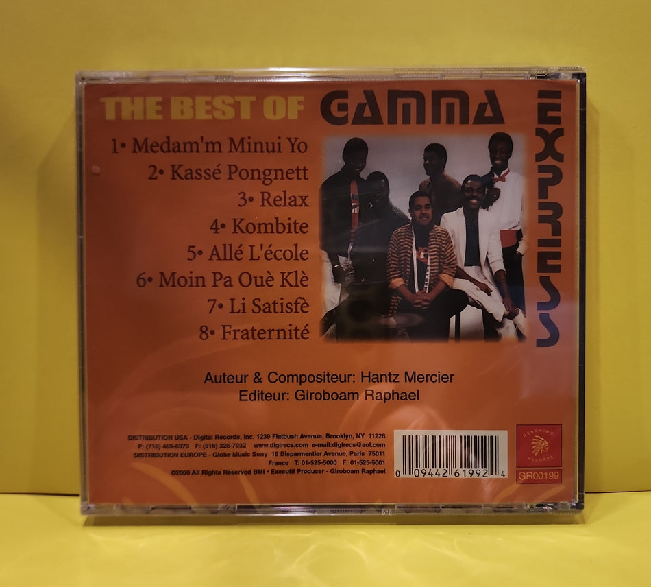 Gamma Express  -  Best of Gamma Express  - 2000 - GROO19 New - Sealed - CDs