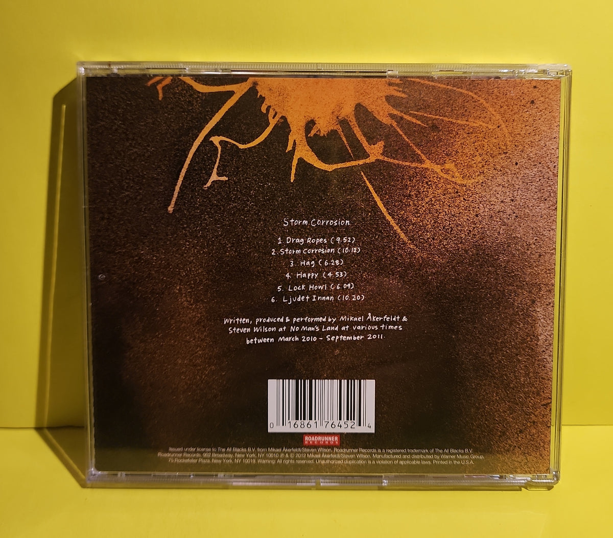Storm Corrosion - Storm Corrosion - 2012 - 1686-176452 Used - NM - CDs