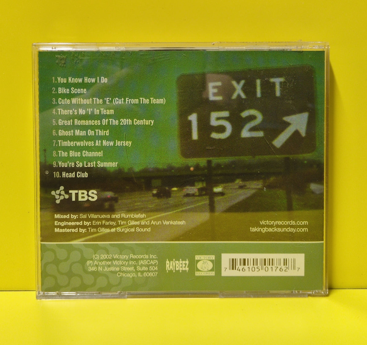 Taking Back Sunday - Tell All Your Friends - 2002 - VR176 Used - EX - CDs