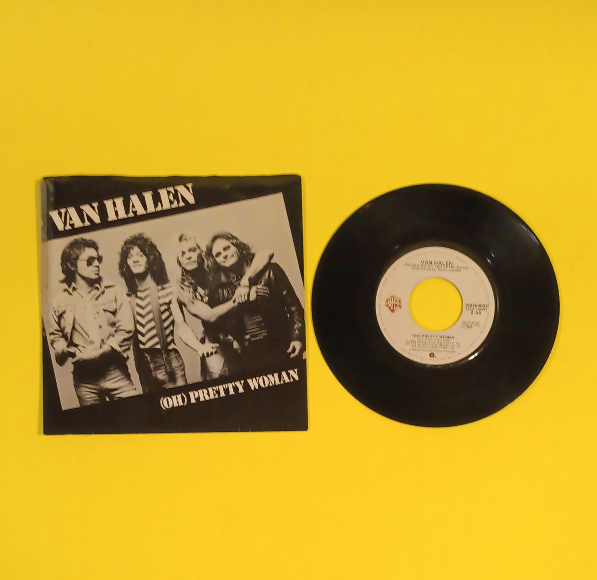 Van Halen - Oh Pretty Woman / Happy Trails 7" - 1982 - WBS50003 Used - VG++ - Vinyl