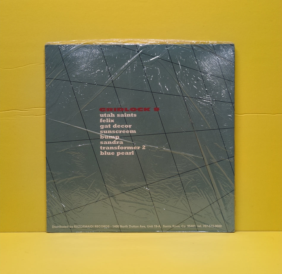 Various - Gridlock! 9 - 1992 - GRID 9 New - Sealed - Vinyl - 2xLP
