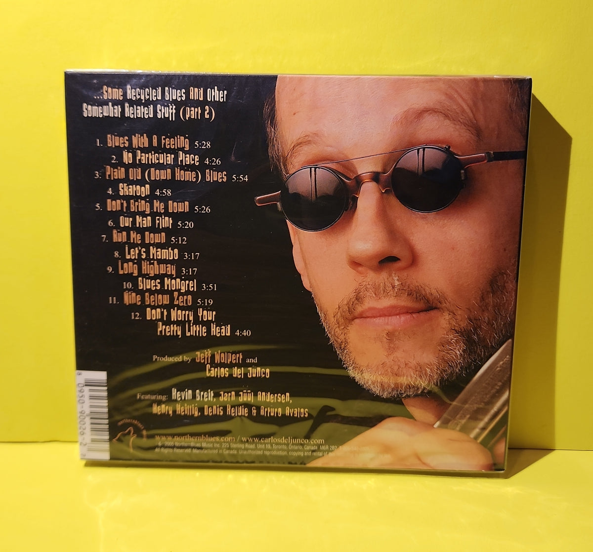 Carlos del Junco - Blues Mongrel - 2005 - NBM0026 New - Sealed - CDs