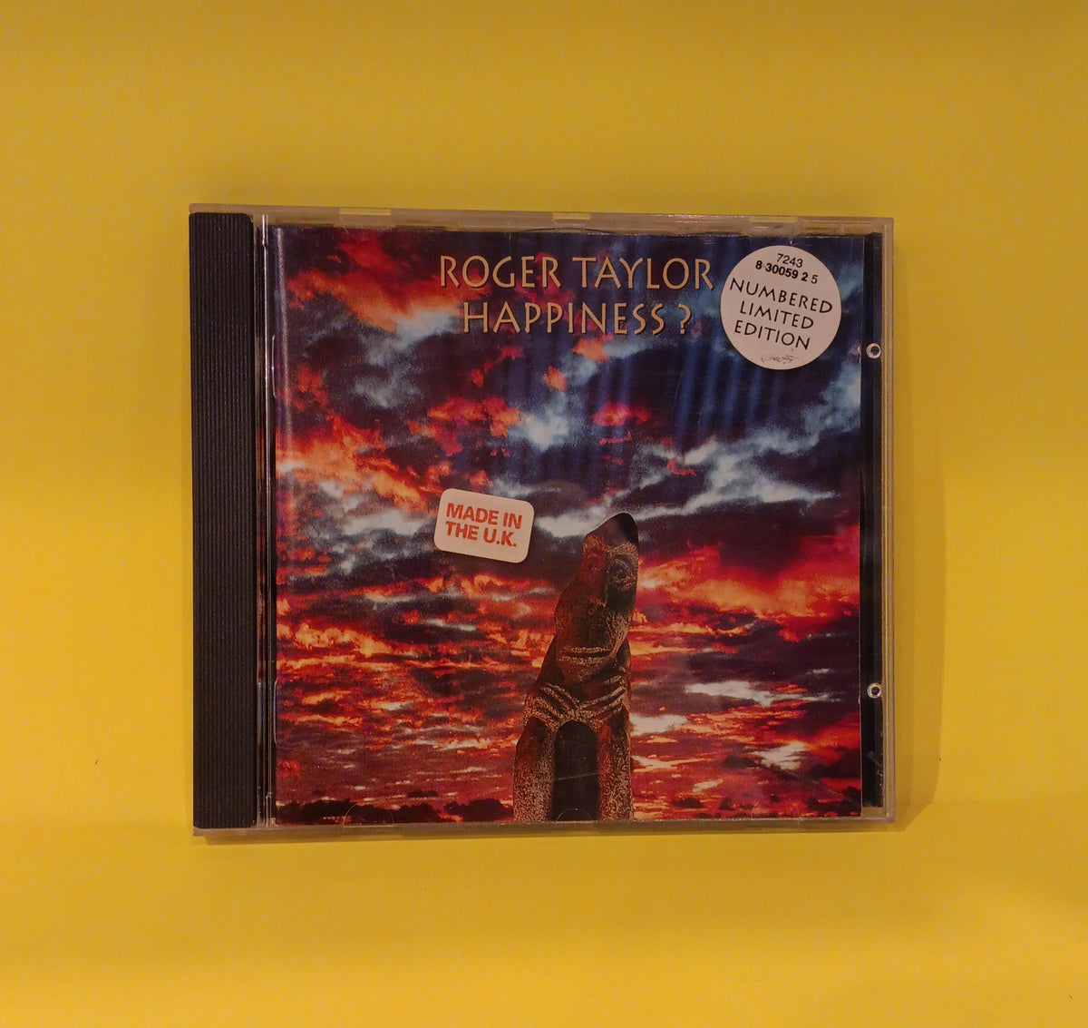 Roger Taylor - Happiness ? UK Numbered CD - 1997 - 7243 8 30059 2 5 Used - VG++ - CDs
