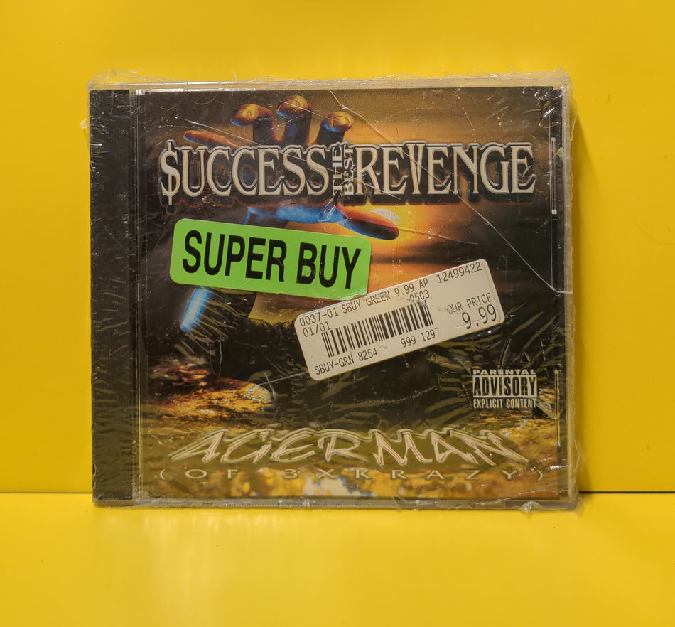 Agerman - $uccess The Best Revenge - 1999 - KNR 1236-2 New - Sealed - CDs