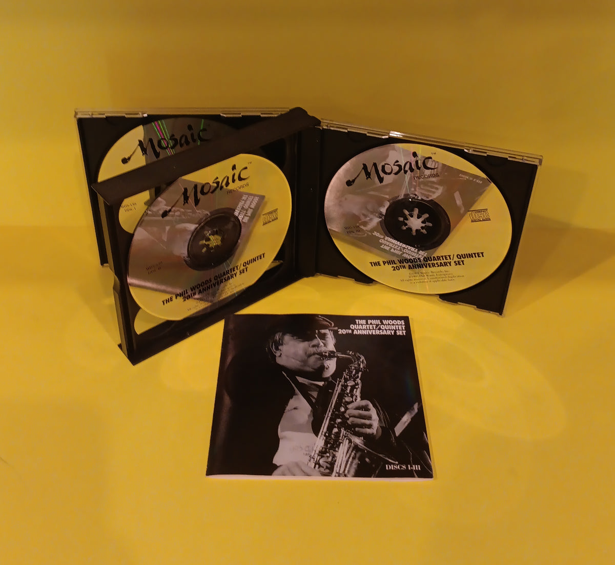 The Phil Woods Quartet / Quintet - Mosaic 20th Anniversary Set (Disc's 1-3 only) - 1995 - MD5-159 Used - EX - CDs