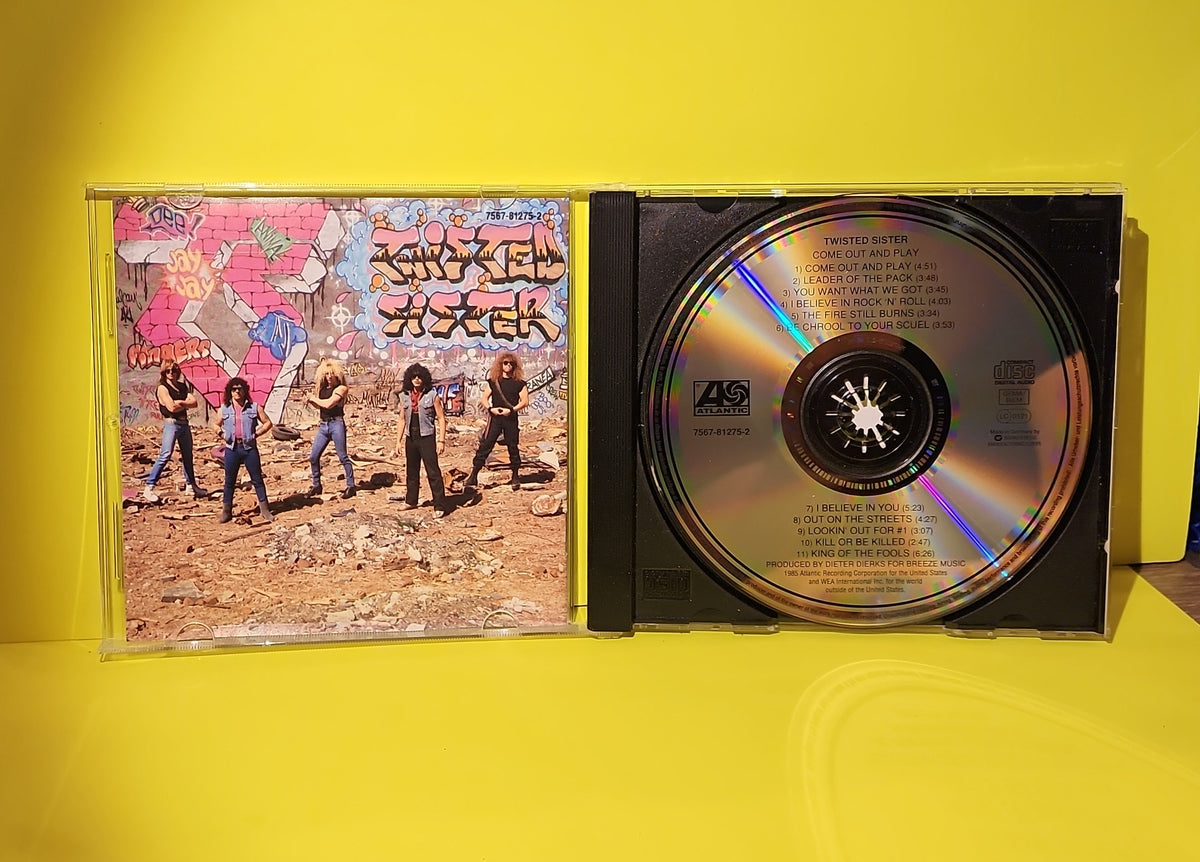 Twisted Sister - Come Out And Play - 1985 - 7567-81275-2 Used - EX - CDs