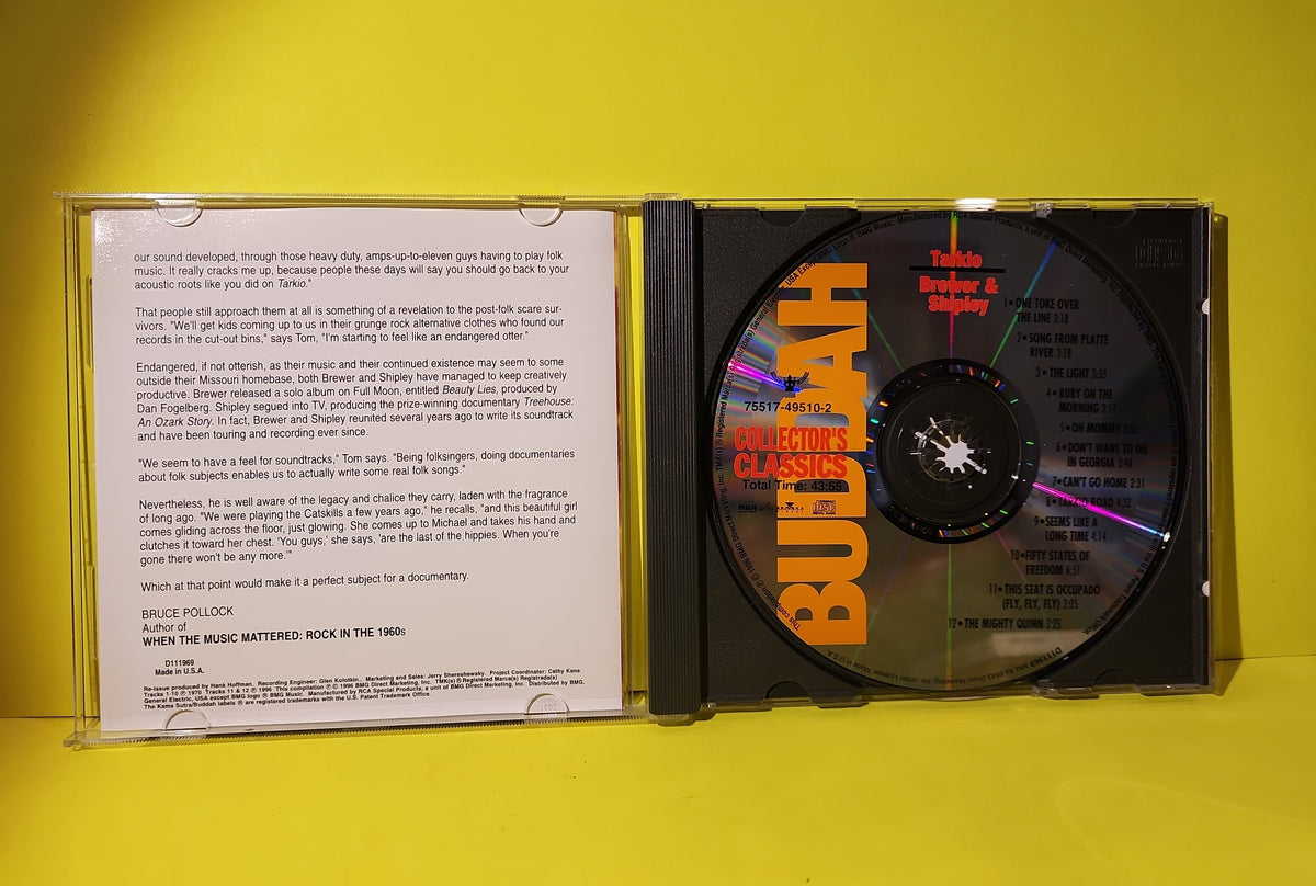 Brew & Shipley - Tarkio - 1996 - 75517-49510-2 Used - EX - CDs