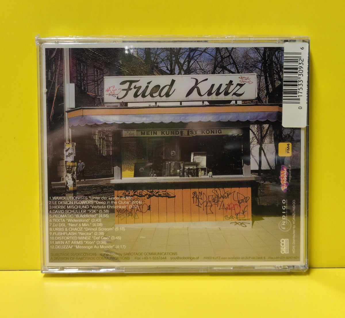 Various  - Fried Kutz - 2000 - 05/HO95 New - Sealed - CDs