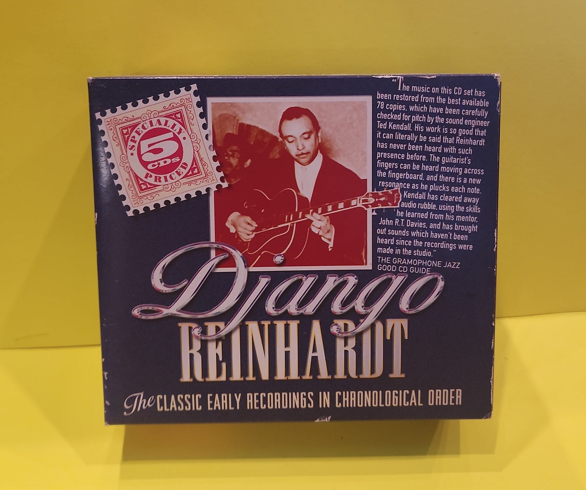 Django Reinhardt - The Classic Early Recordings In Chronological Order / 5 CDs Box Set. - 2000 - JSPCD901 Used - EX - CDs