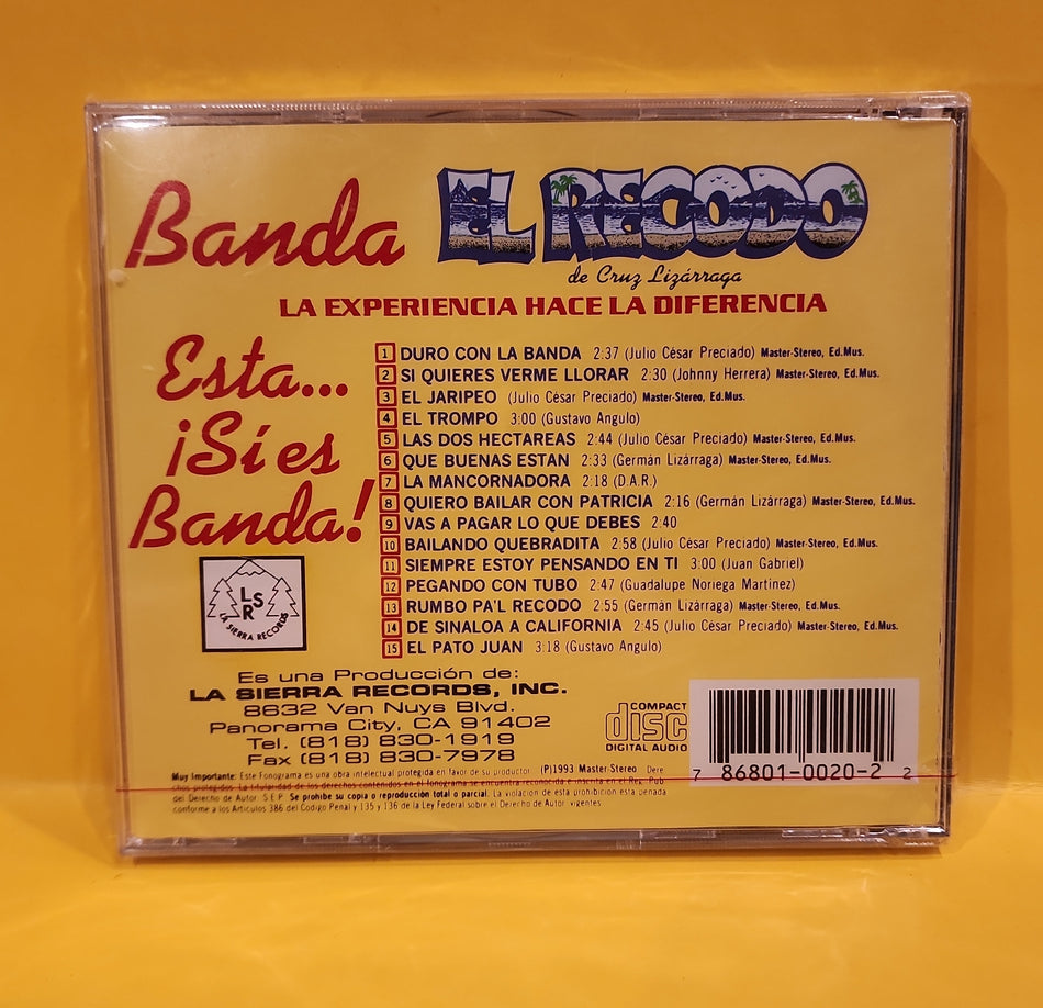 Banda el Recordo - Esta... i Sies Banda - 1993 - LSR-CD 020 New - Sealed - CDs