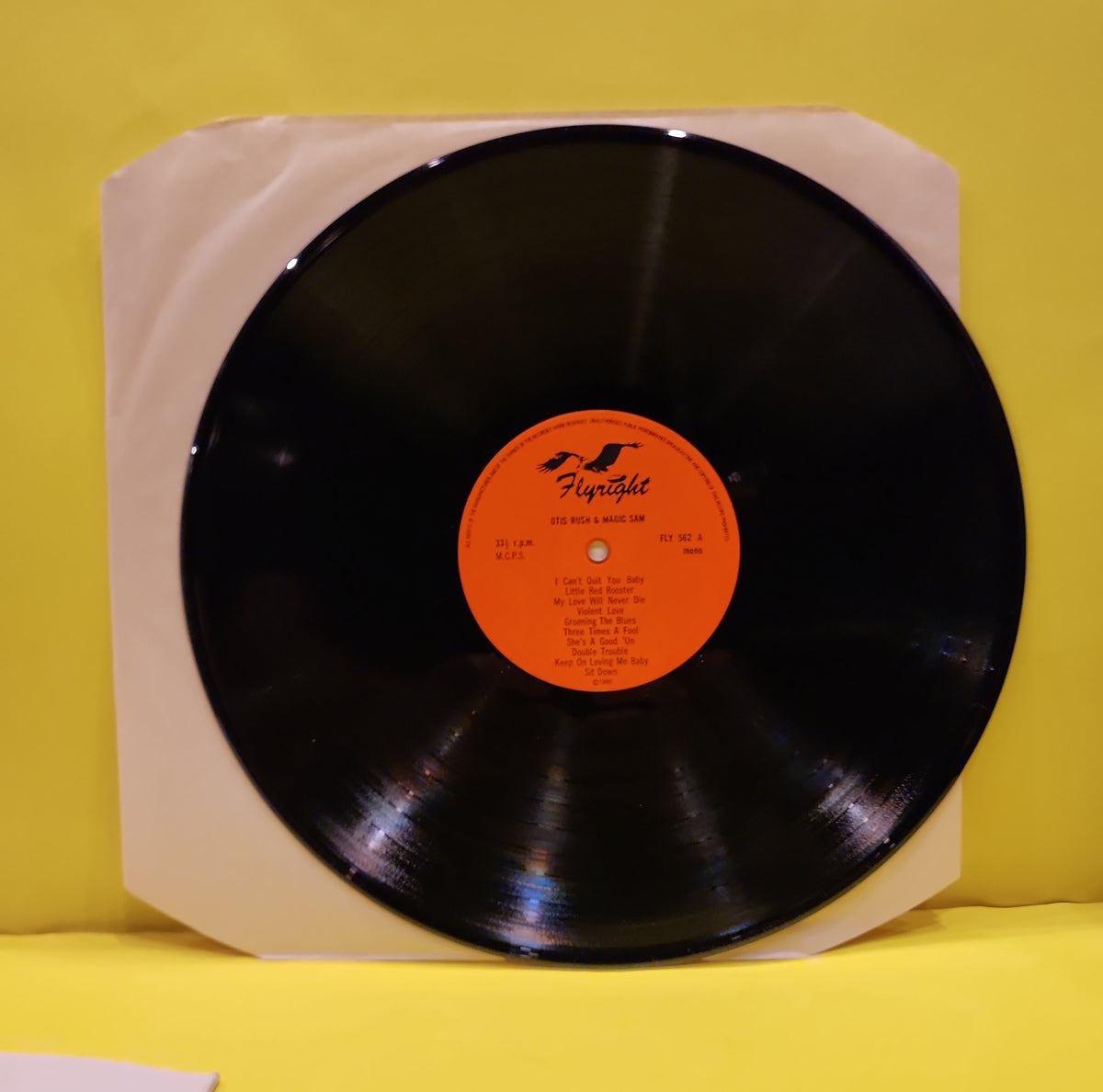 Otis Rush & Magic Sam - The Other Takes 1956-58 - 1980 - LP 562 Used - EX - Vinyl