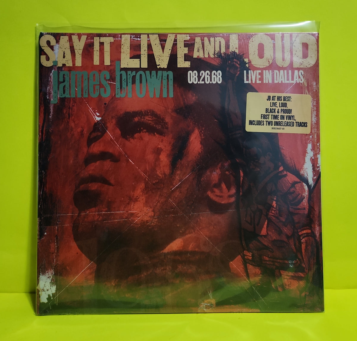 James Brown - Say It Live And Loud (08.26.68 Live In Dallas) - 2019 - B0028607-01 New - Sealed - Vinyl