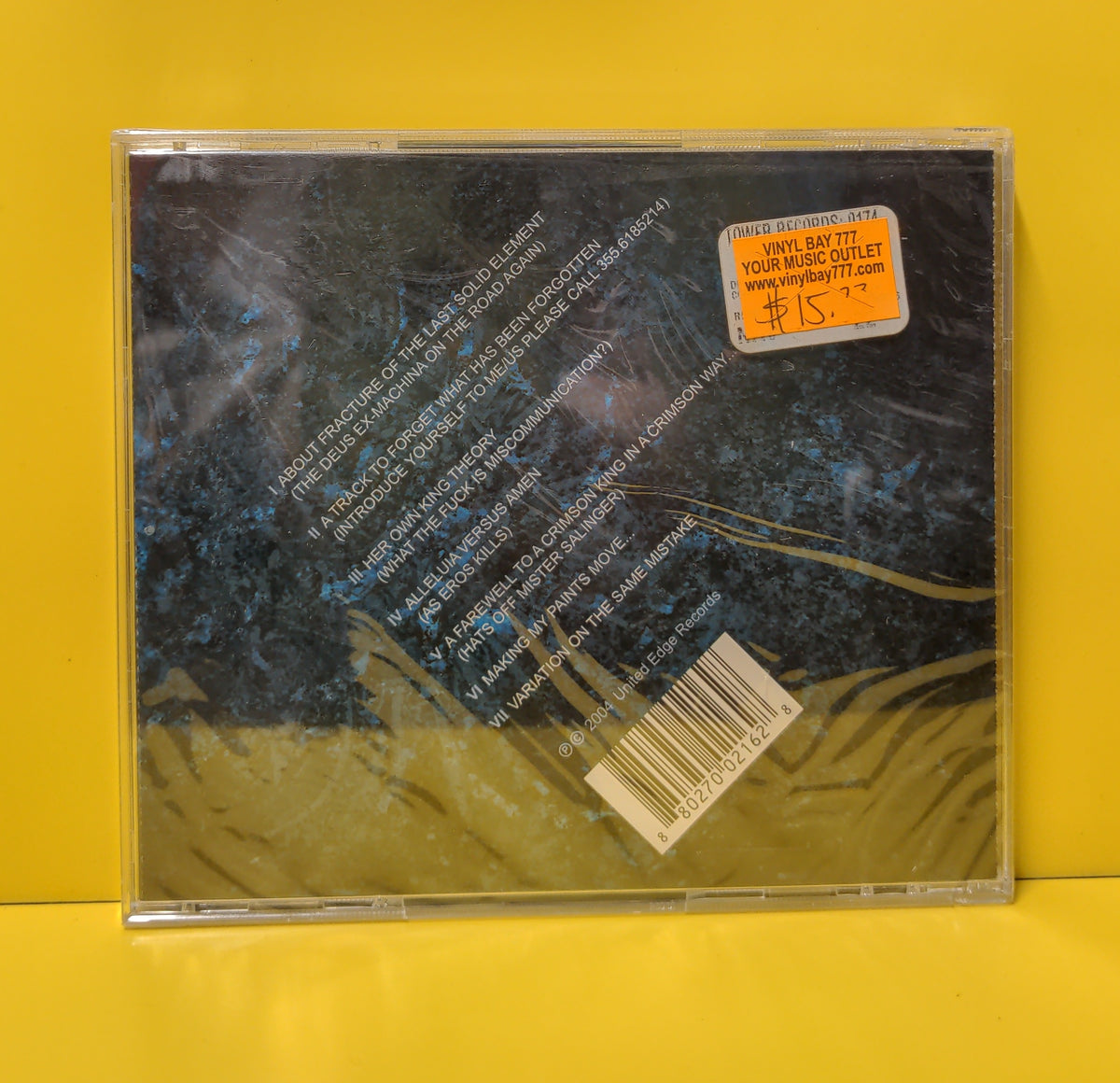 Comity - The Deus Ex-Machina As A Forgotten Genius (Andy Warhol Sucks) - 2004 - UXE022 New - Sealed - CDs