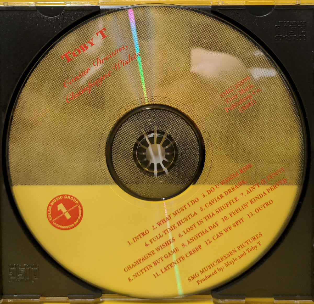 Toby T - Caviar Dreams, Champagne Wishes - 1997 - SMG 35599 Used - EX - CDs