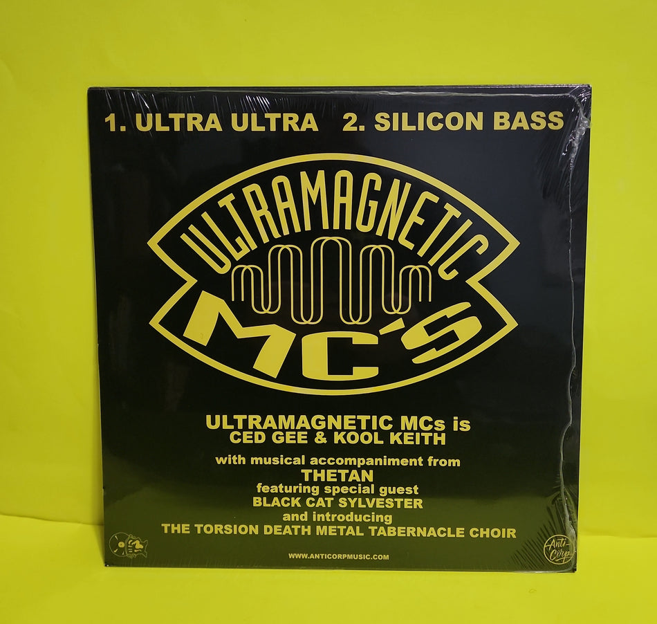 Ultramagnetic MC's - Ultra Ultra / Silicon Bass - 2023 - ACM68-12PMI New - Sealed - Vinyl