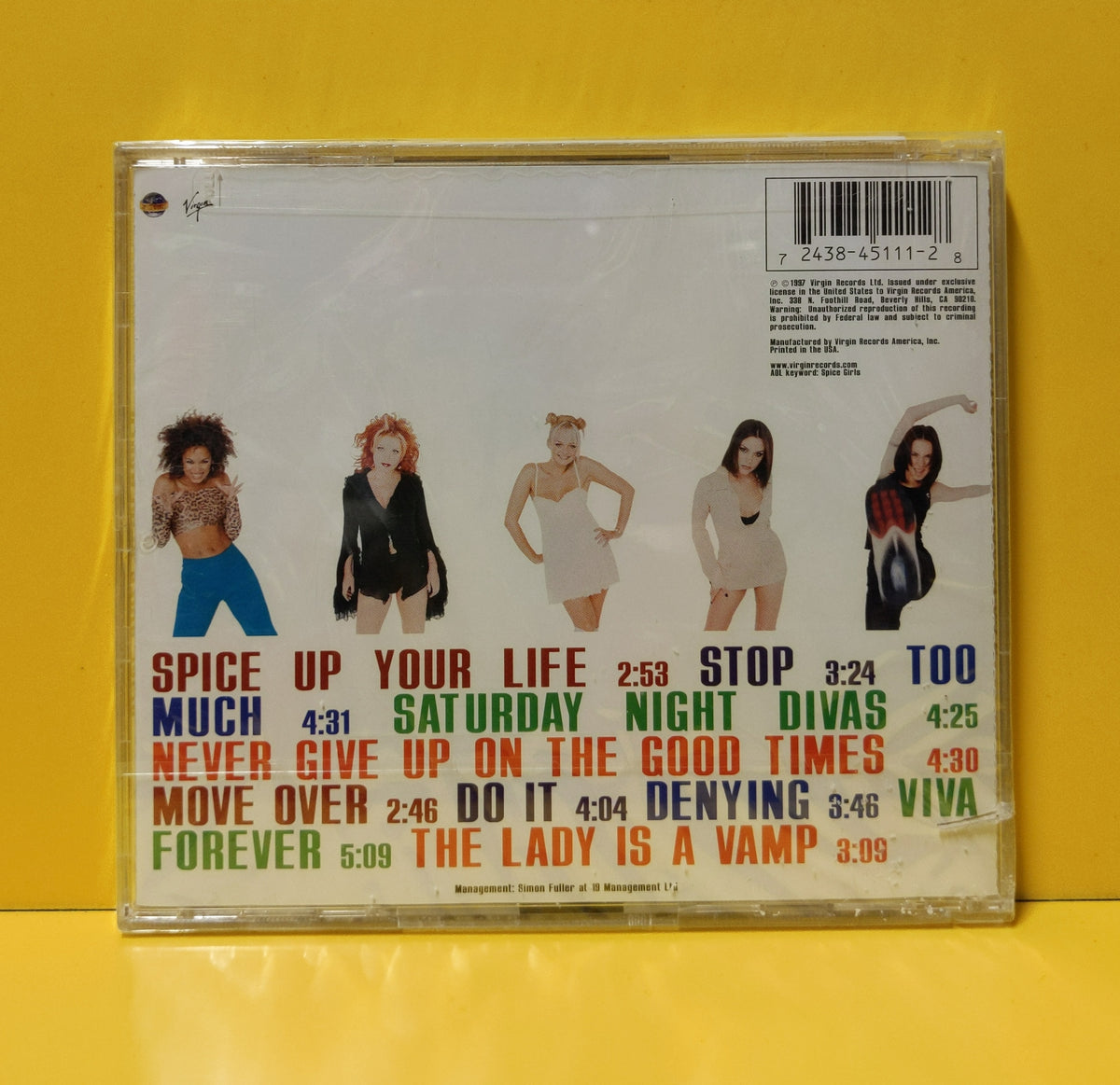 Spice Girls - Spiceworld - 1997 - 7243 8 45111 2 8 New - Sealed - CDs