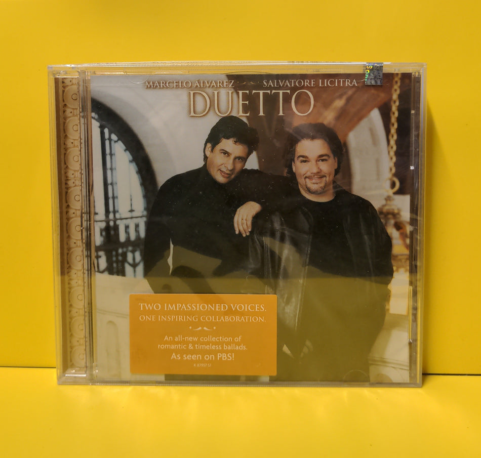 Marcelo Álvarez, Salvatore Licitra - Duetto - 2003 - SK 90384 New - Sealed - CDs