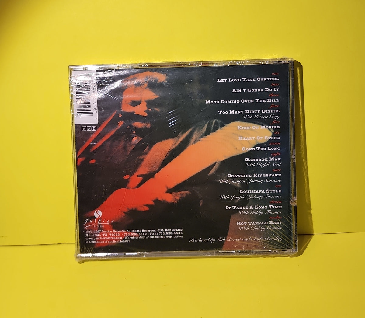 Tab Benoit - Live: Swampland Jam - 1997 - JR1204-2 New - Sealed - CDs