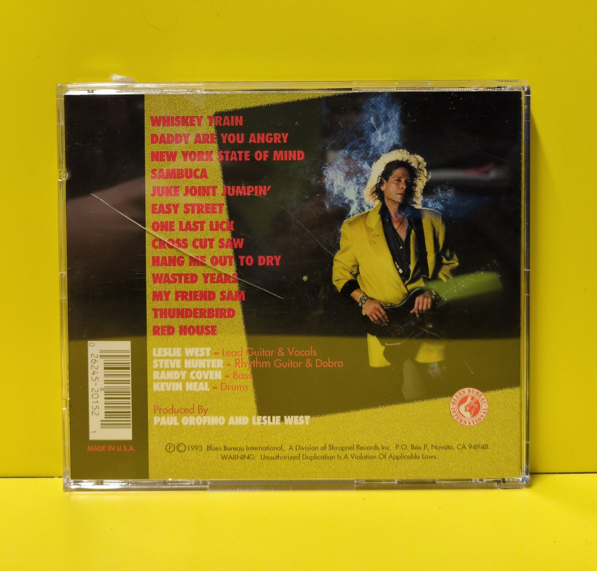 Leslie West - Dodgin' The Dirt - BB-2015-2 Used - EX - CDs