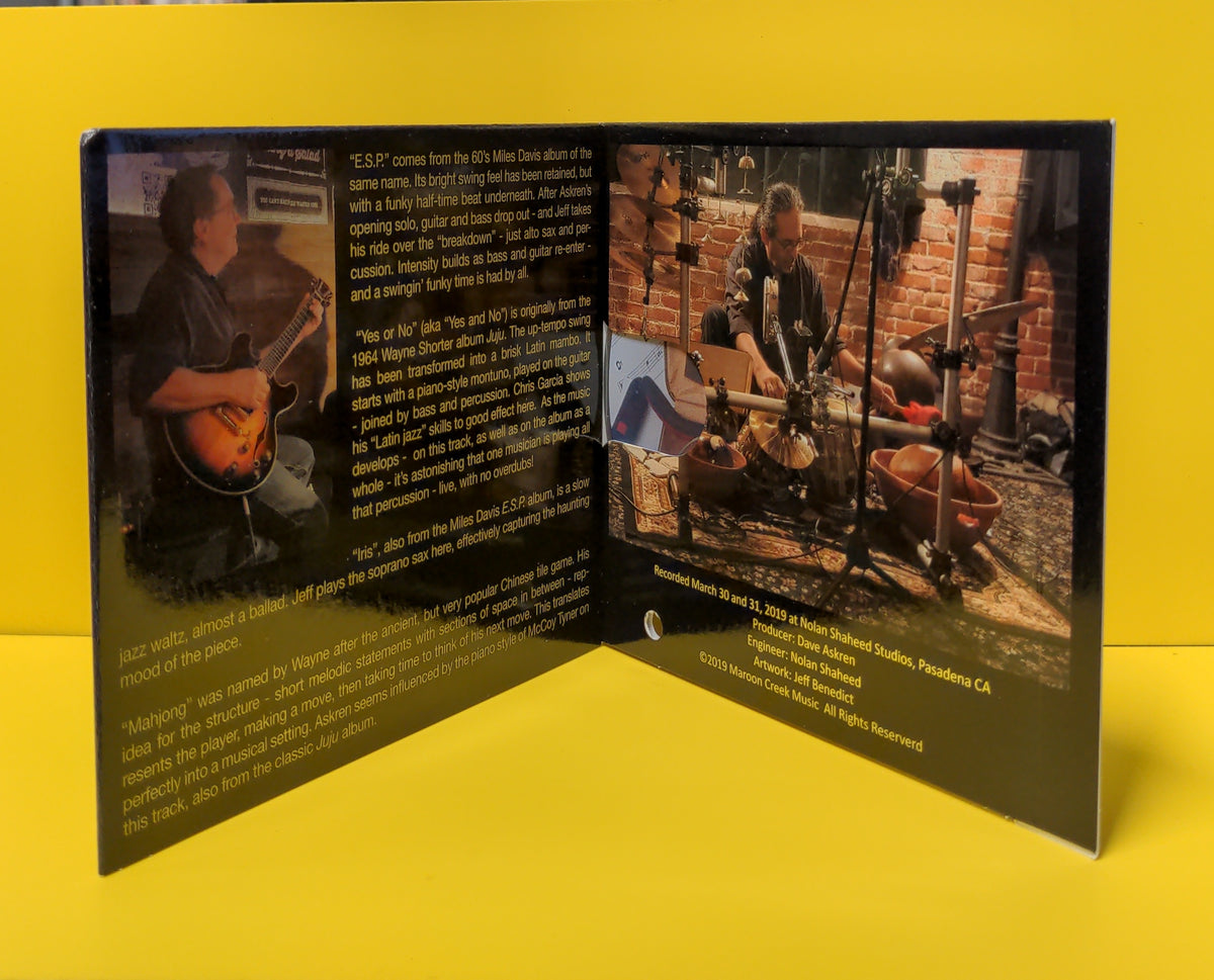 Dave Askren / Jeff Benedict - Paraphernalia - 2020 - 76029-2 Used - EX - CDs