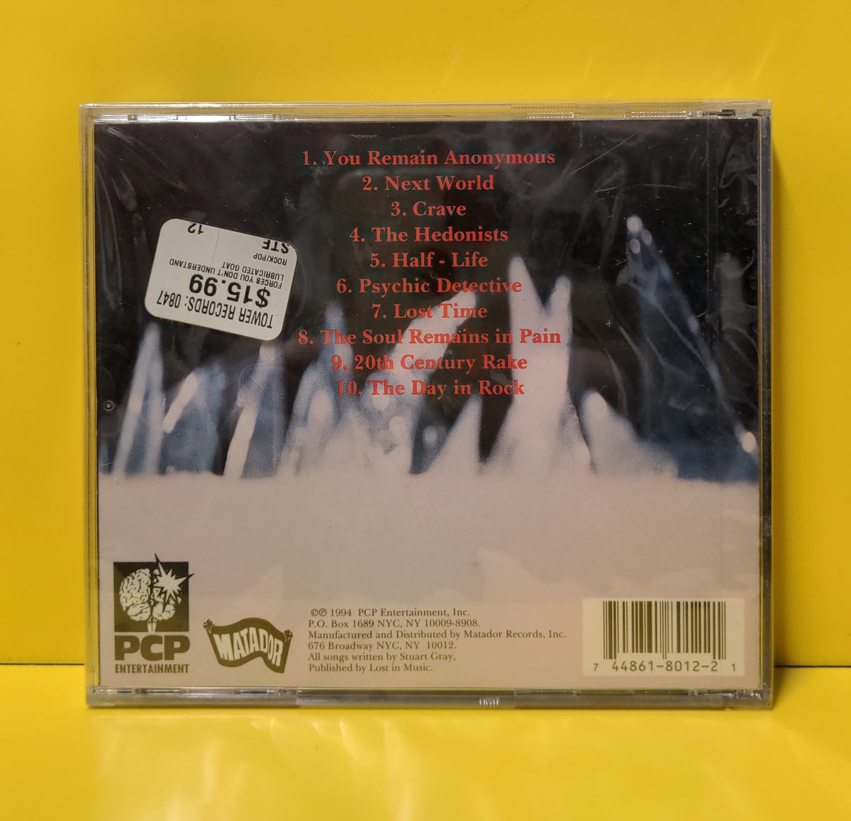 Lubricated Goat - Forces You Don't Understand - 1994 - PCP-012 New - Sealed - CDs