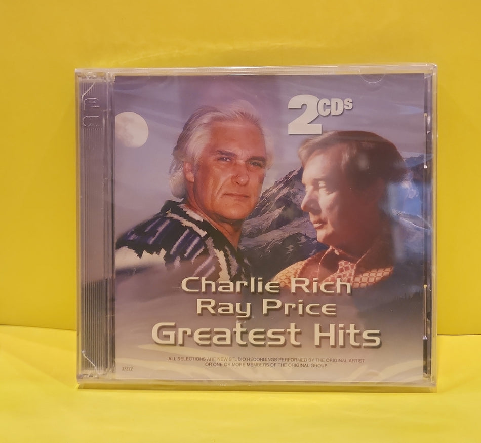 Charlie Rich & Ray Price - Greatest Hits - 2004 - 32322 New - Sealed - CDs