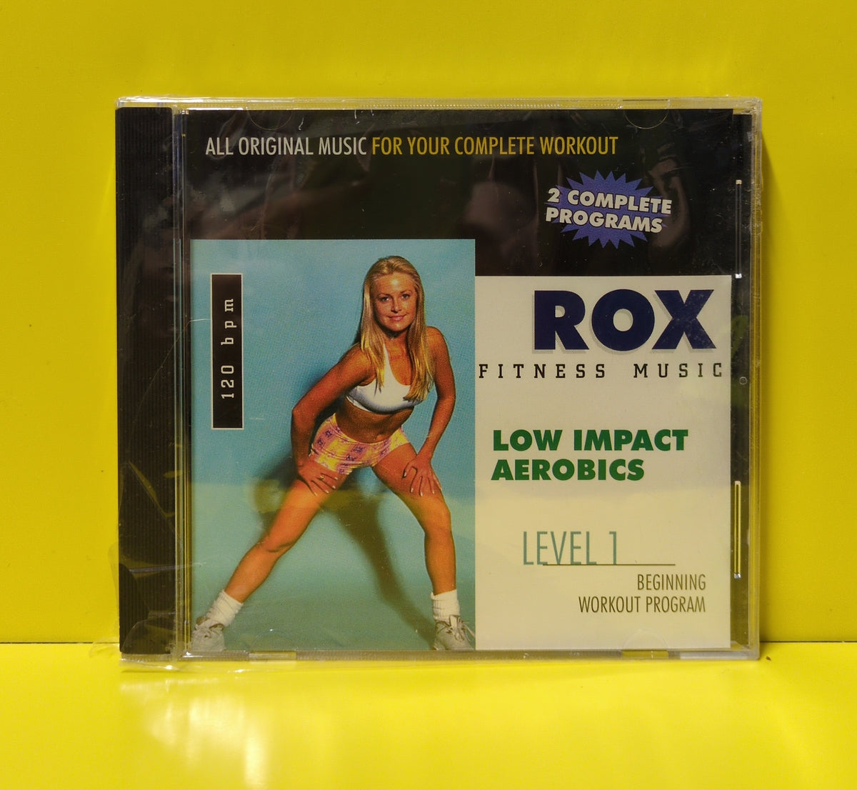 Various - Rox Fitness Music: Low Impact Aerobics/Jogging 2 - 1997 - KRB7312 New - Sealed - CDs