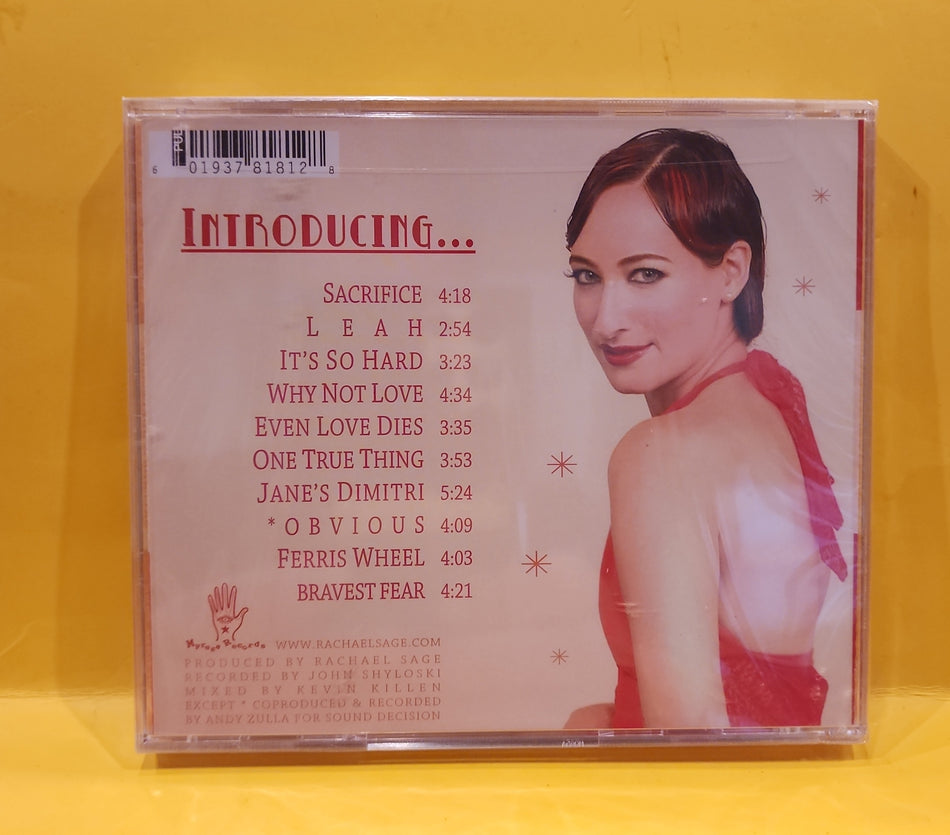 Rachael Sage - Ballads & Burlesque - 2004 - MP8181-2 New - Sealed - CDs