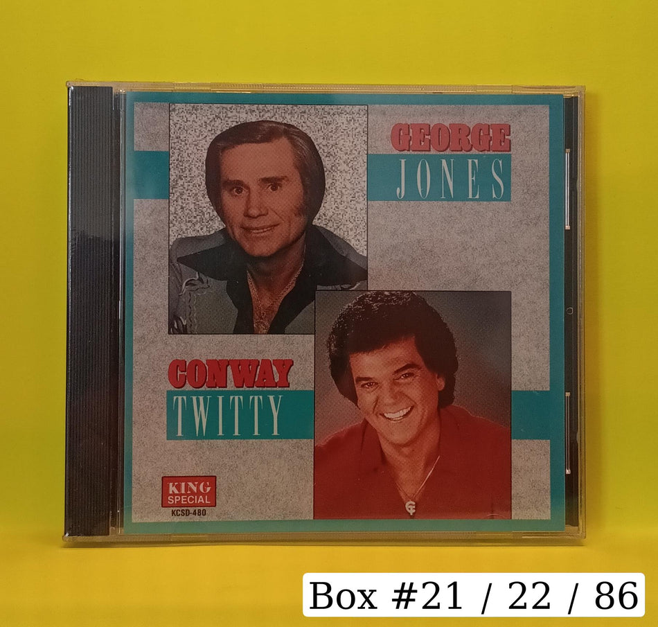 George Jones And Conway Twitty  - 1993 - KSCD-480 New - Sealed - CDs