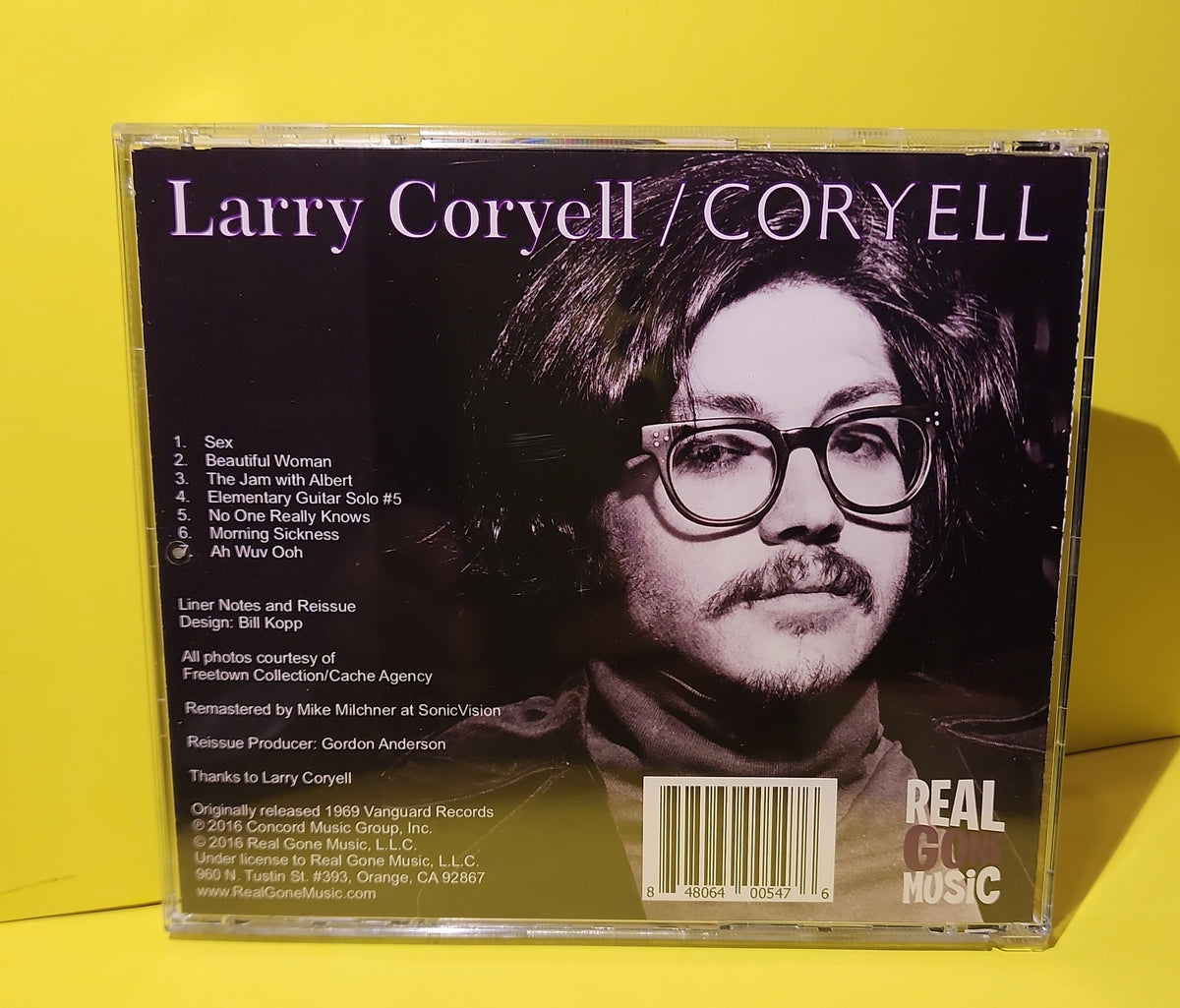 Larry Coryell - Coryell - 2017 - RGM 0547 Used - VG++ - CDs