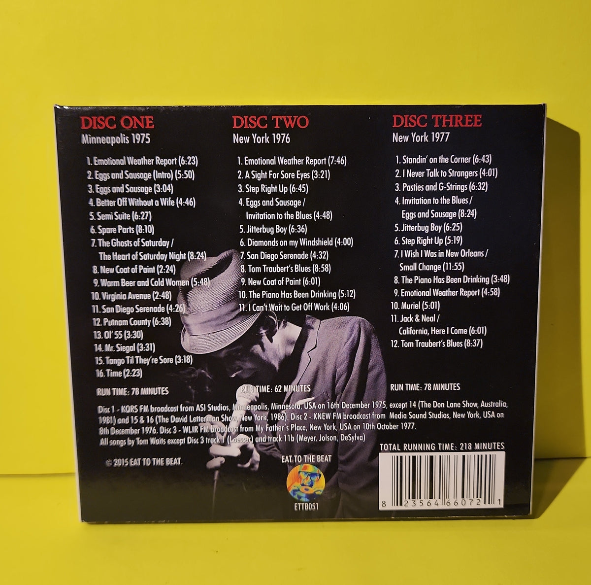 Tom Waits - Transmission Impossible - 2015 - ETTB051 Used - EX - CDs