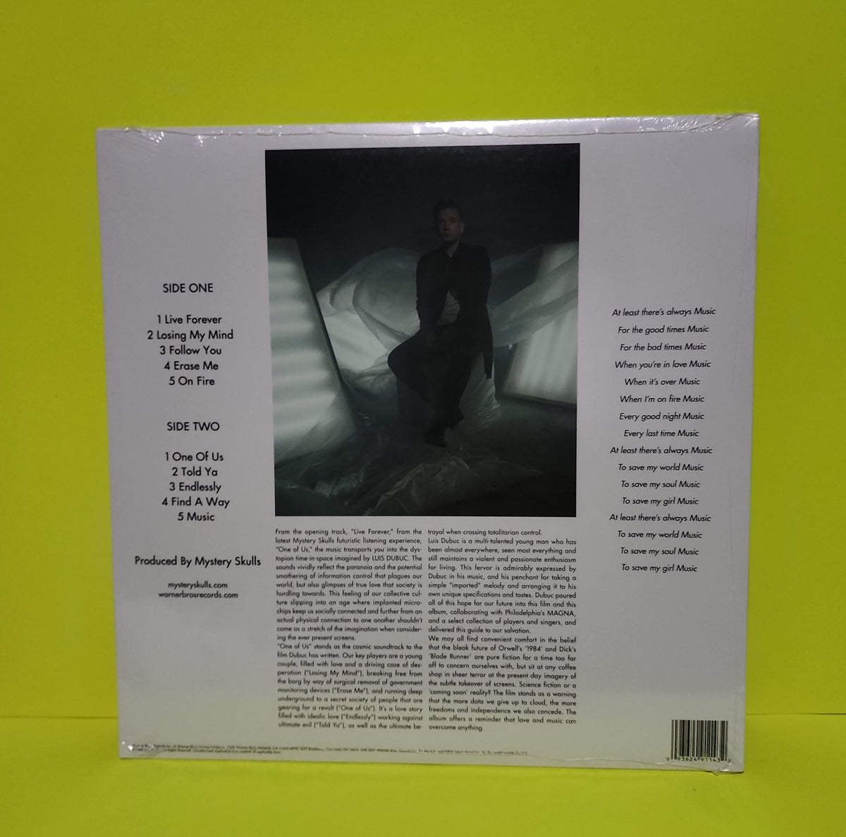 Mystery Skull  - One of Us - 2017 - 562386-1 New - Sealed - Vinyl