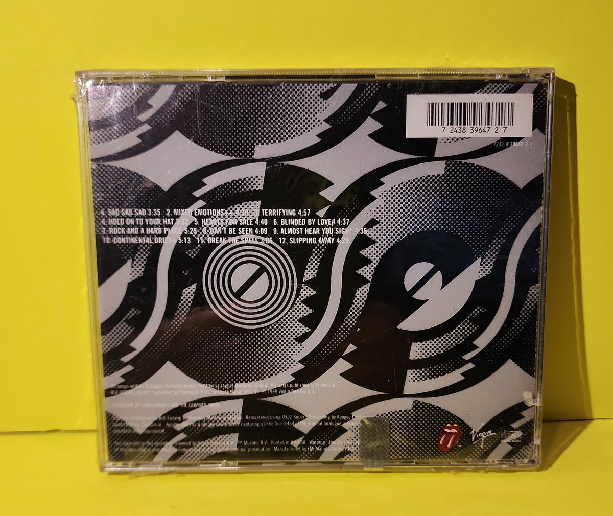 Rolling Stones - Steel Wheels - 1994 - 7243-8-39647-2-7 New - Sealed - CDs