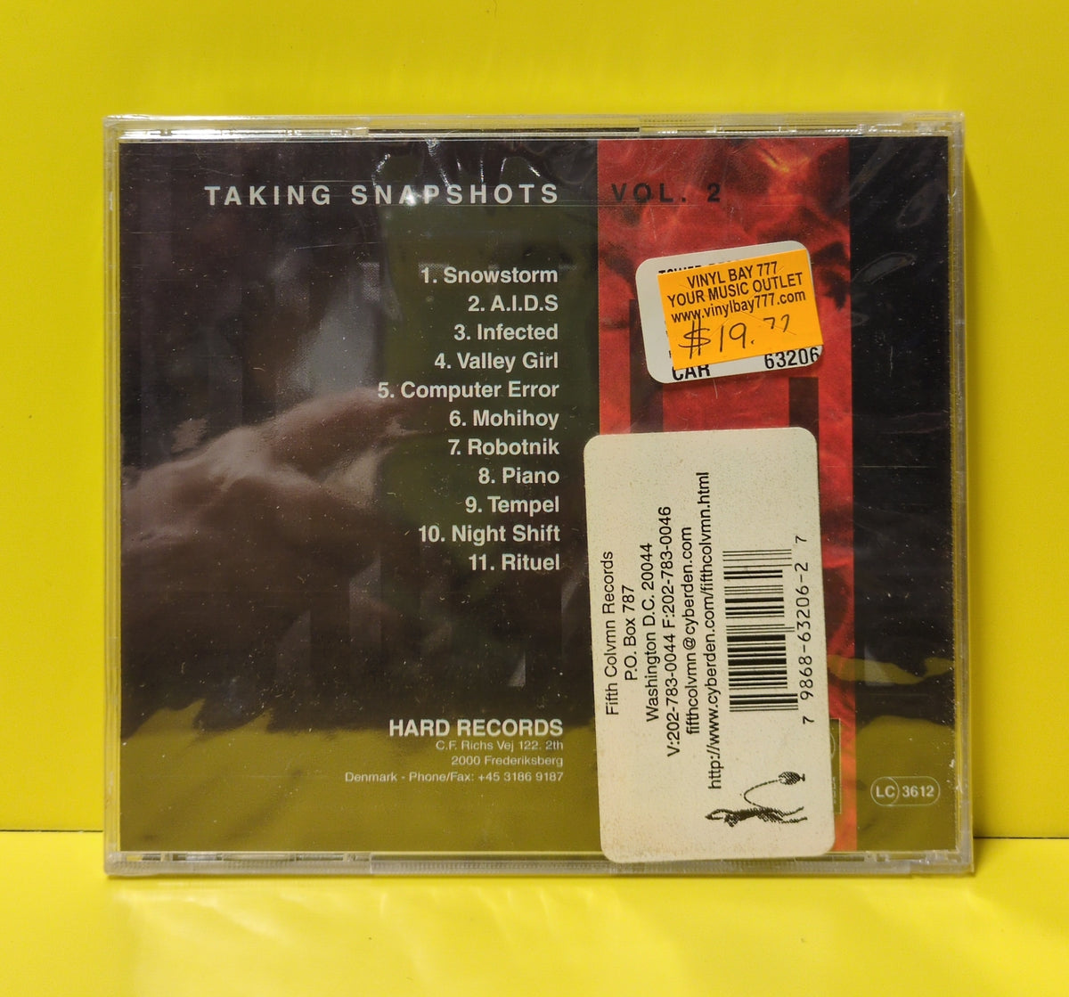 Luc Van Acker - Taking Snapshots Vol. 2 - 1996 - HARDEST 14 New - Sealed - CDs