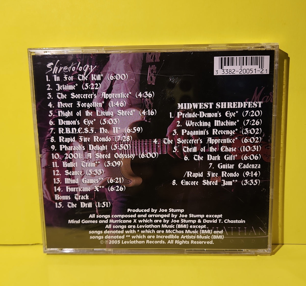 Joe Stump - Shredology - 2005 - 20051-21 Used - VG++ - CDs