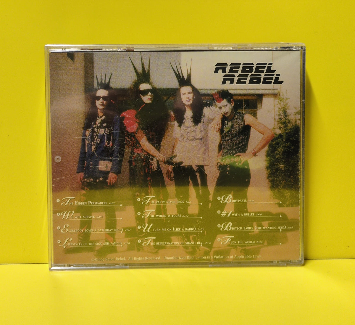 Rebel Rebel - Lifestyles Of The Sick And Famous - 1997 - New - Sealed - CDs