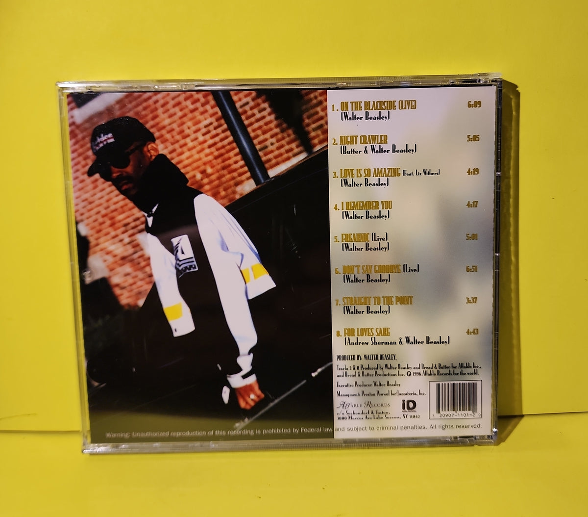 Walter Beasley - Live & More - 1996 - CD 1101 Used - EX - CDs