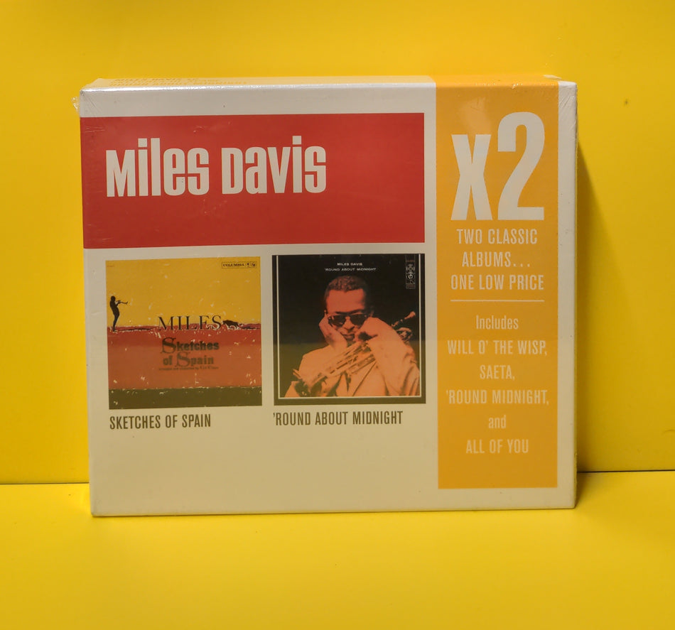Miles Davis - X2: Sketches Of Spain/'Round About Midnight  - 2008 - 88697 29658 2 New - Sealed - CDs - 2xCD Box Set
