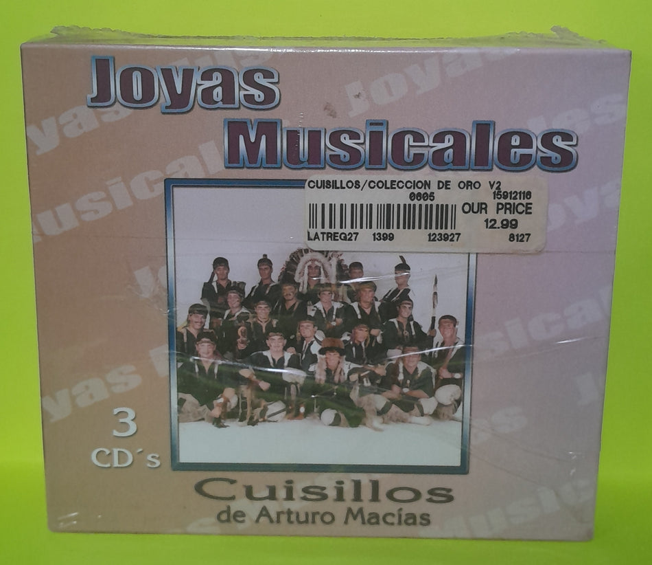 Cuisillos - Joyas Musicales Cuisillos de Arturo Macias - 2003 - 3MCD-2963 New - Sealed - CDs