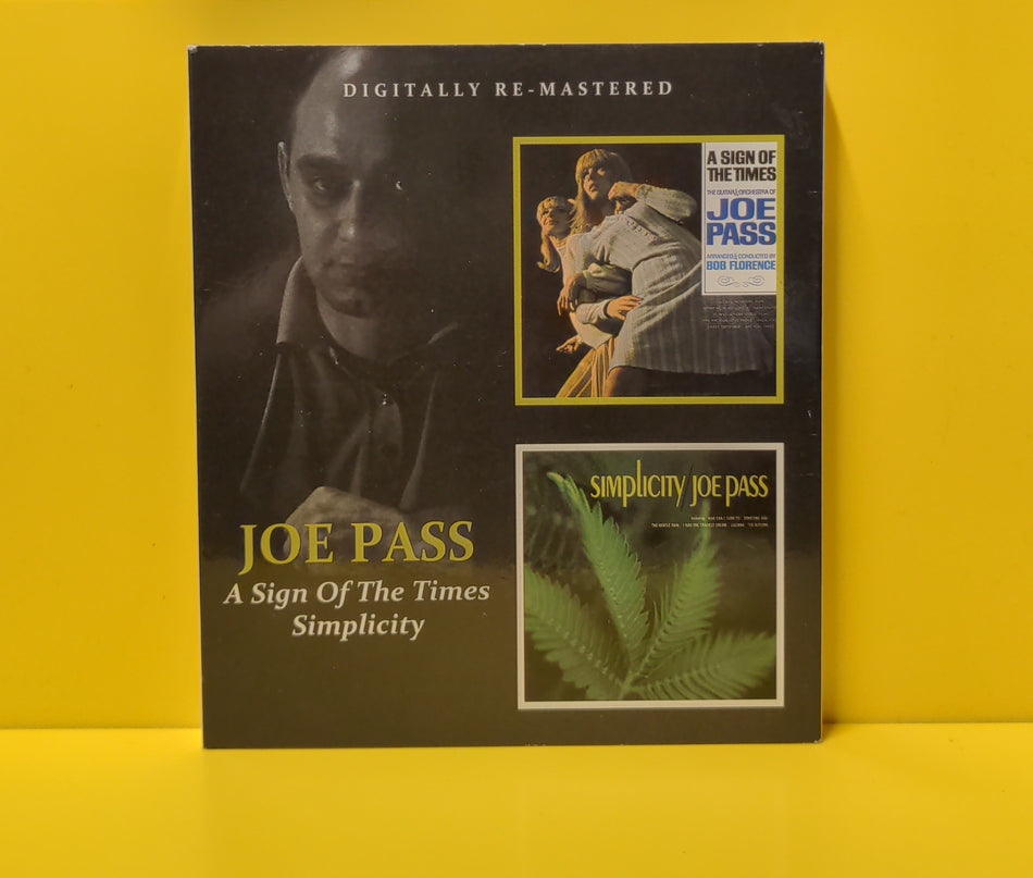 Joe Pass - A Sign Of The Times / Simplicity  - 2011 - BGOCD991 Used - NM - CDs