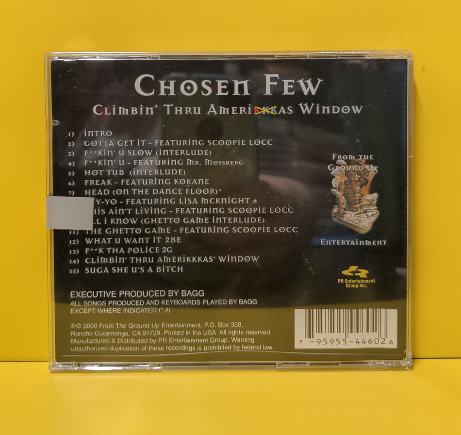 Chosen Few - Climbin' Thru Amerikkkas Window - 2000 - PRE 54460 Used - NM - CDs