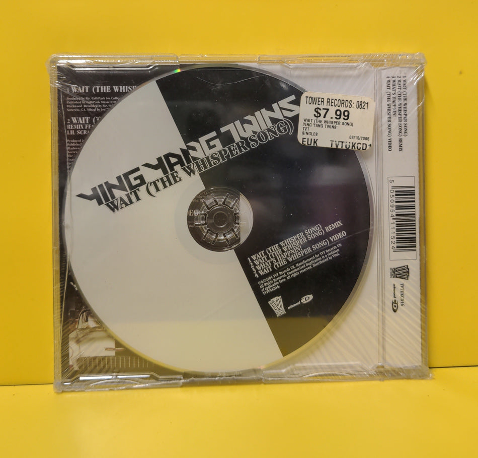 Ying Yang Twins - Wait (The Whisper Song) - 2005 - TVTUKCD16 New - Sealed - CDs